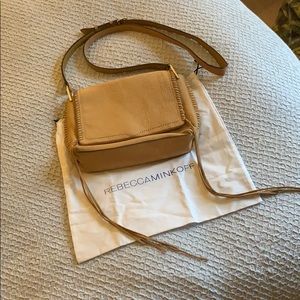 Rebecca Minkoff brushed leather crossbody handbag